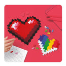 Plus-Plus Puzzle-By-Number - Hjerter - 250 stk - Fra 5 år. - Billede 1