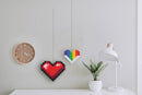Plus-Plus Puzzle-By-Number - Hjerter - 250 stk - Fra 5 år. - Billede 1