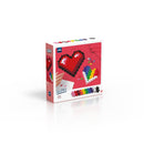 Plus-Plus Puzzle-By-Number - Hjerter - 250 stk - Fra 5 år. - Billede 1
