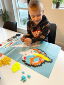 Plus-Plus Puzzle-By-Number - Rummet - 500 stk - Fra 5 år. - Billede 1