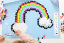 Plus-Plus Puzzle-By-Number - Regnbue - 500 stk - Fra 5 år. - Billede 1