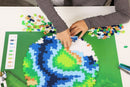 Plus-Plus Puzzle-By-Number - Jorden - 800 stk - Fra 7 år. - Billede 1