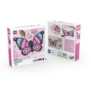 Plus-Plus Puzzle-By-Number - Sommerfugl - 800 stk - Fra 7 år. - Billede 1