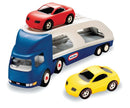 Lastbil med 2 sportsvogne fra Little Tikes - Fra 18 mdr. - Billede 1