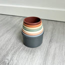 Stabelkopper - Plast - 8 stk - Fra 6 mdr. - Billede 1