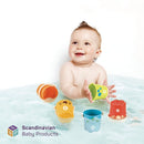 Legespande - Plast - 5 stk - Fra 6 mdr. - Billede 1