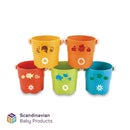 Legespande - Plast - 5 stk - Fra 6 mdr. - Billede 1