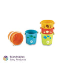 Legespande - Plast - 5 stk - Fra 6 mdr. - Billede 1