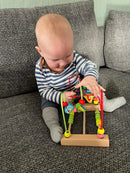 Kuglelabyrint i træ - Fra 1 år