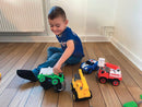 EduShape Byg-Selv-Bil - Brandbil - Fra 3 år. - Billede 1
