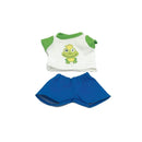 Dukketøj - 25-31 cm - T-shirt & shorts - Fra 3 år. - Billede 1