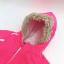 Dukketøj - 38-41 cm - Pink Vinterjakke - Fra 3 år. - Billede 1