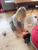 Lyserød dukkepotte i plast - Ø14 cm - Fra 3 år. - Billede 1