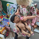 Dukke - ca 38 cm - Dreng - Afrikansk - Fra 3 år.