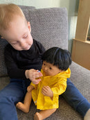 Dukke - 38 cm - Dreng - Asiat - Fra 3 år. - Billede 1