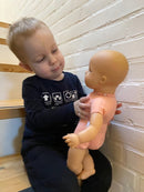 Dukke - 40 cm - Europæisk - Med blød krop - Fra 3 år. - Billede 1