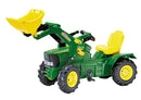 Pedaltraktor John Deere m/frontskovl - Fra 3 år. - Billede 1