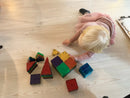 Magna-Tiles - 100 stk. transparent. - Billede 1