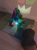 Magna-Tiles - 100 stk. transparent. - Billede 1
