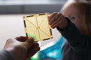 Magna-Tiles - 100 stk. transparent. - Billede 1