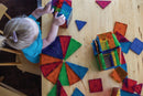 Magna-Tiles - 100 stk. transparent. - Billede 1