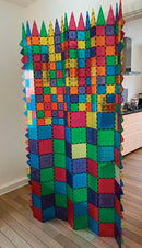 Magna-Tiles - 100 stk. transparent. - Billede 1