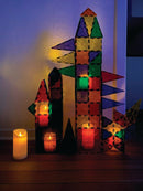 Magna-Tiles - 100 stk. transparent. - Billede 1