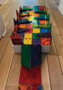 Magna-Tiles - 100 stk. transparent. - Billede 1