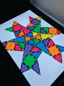 Magna-Tiles - 100 stk. transparent. - Billede 1
