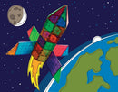 Magna-Tiles - 100 stk. transparent. - Billede 1