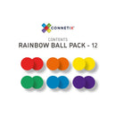 Connetix - Kuglebane-kugler - Regnbuefarver - 12 stk. - Billede 1