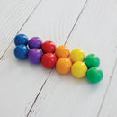 Connetix - Kuglebane-kugler - Regnbuefarver - 12 stk. - Billede 1