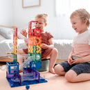 Connetix - Magnetisk Kuglebane - Regnbuefarver - 92 dele. - Billede 1
