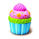 4M Creative Craft - Mal-din-egen Cupcake Sparegris - Fra 8 år. - Billede 1