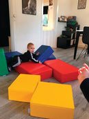 Skumpudesæt med 10 puder - PVC-Frit betræk. - Billede 1