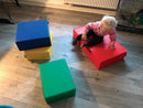Skumpudesæt med 10 puder - PVC-Frit betræk. - Billede 1