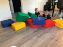 Skumpudesæt med 10 puder - PVC-Frit betræk. - Billede 1