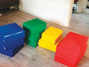 Skumpudesæt med 10 puder - PVC-Frit betræk. - Billede 1