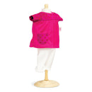 Mini Mommy Dukketøj - 42-46 cm - Kjole med Leggings - Billede 1