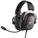 Havit Gaming Headset - 7.1 Surround Hovedtelefoner - Sort/Metalgrå - Billede 1