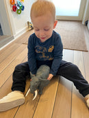 Stor flot håndmalet Elefant fra Papo - L:25 cm - Fra 3 år.