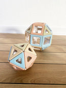 Polydron Magnetisk - 24 Miljøvenlige Polydroner - Fra 3 år - Billede 1
