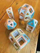 Polydron Magnetisk - 24 Miljøvenlige Polydroner - Fra 3 år - Billede 1