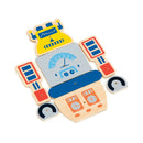 Hammermosaik - Robotter - VIGA - Fra 3 år. - Billede 1