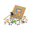 Hammermosaik - Robotter - VIGA - Fra 3 år. - Billede 1