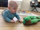 Vægtslange med granulat - 2,2 kg - Grøn - Fra 6 år - Billede 1