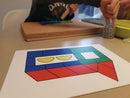 Hammermosaik med figurer -  Educo - Fra 4 år. - Billede 1