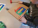 Hammermosaik med figurer -  Educo - Fra 4 år. - Billede 1
