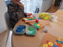 Hammermosaik med figurer -  Educo - Fra 4 år. - Billede 1