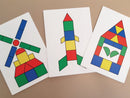 Hammermosaik med figurer -  Educo - Fra 4 år. - Billede 1